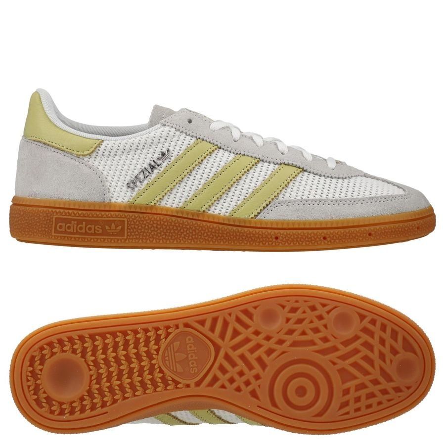 adidas Originals Spezial IN - Blanc/Jaune/Argenté Femme