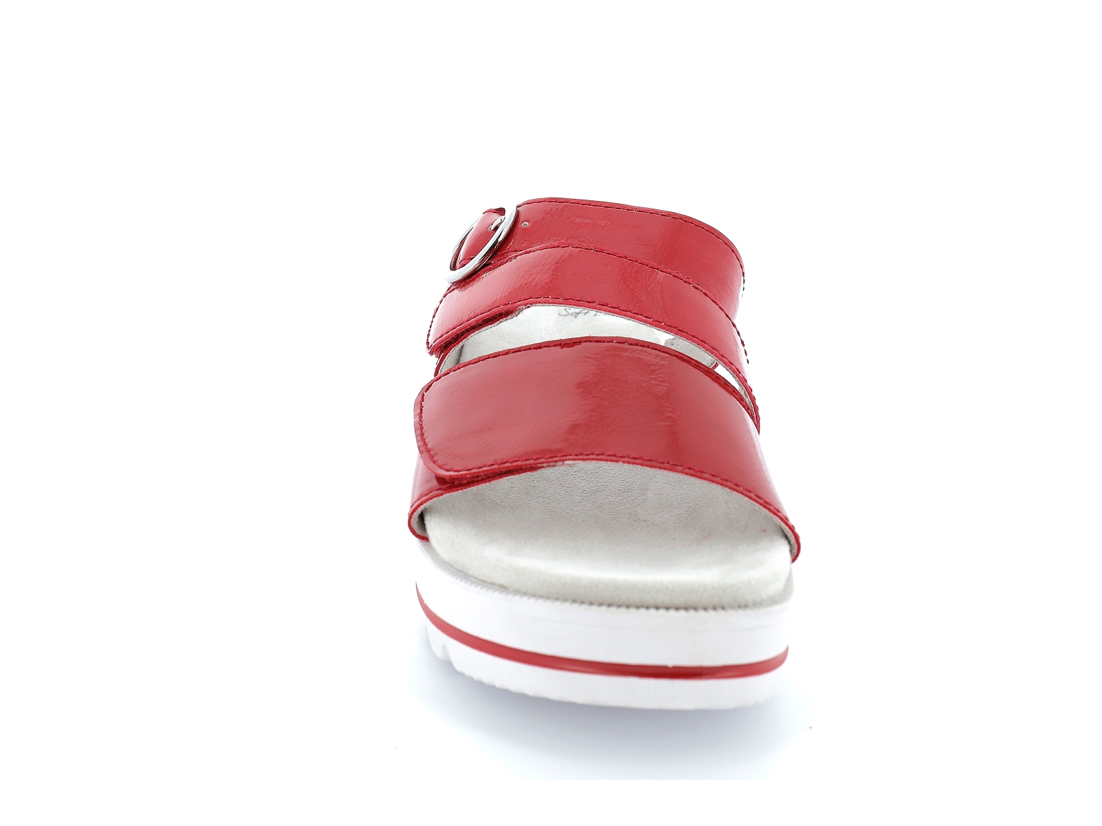 Jana  shoes-27265 Synthétique Verni Rouge