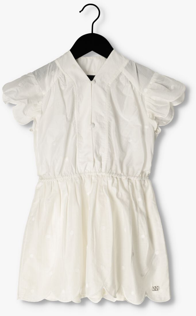 NIK & NIK witte nik & nik mini jurk sisi dress
