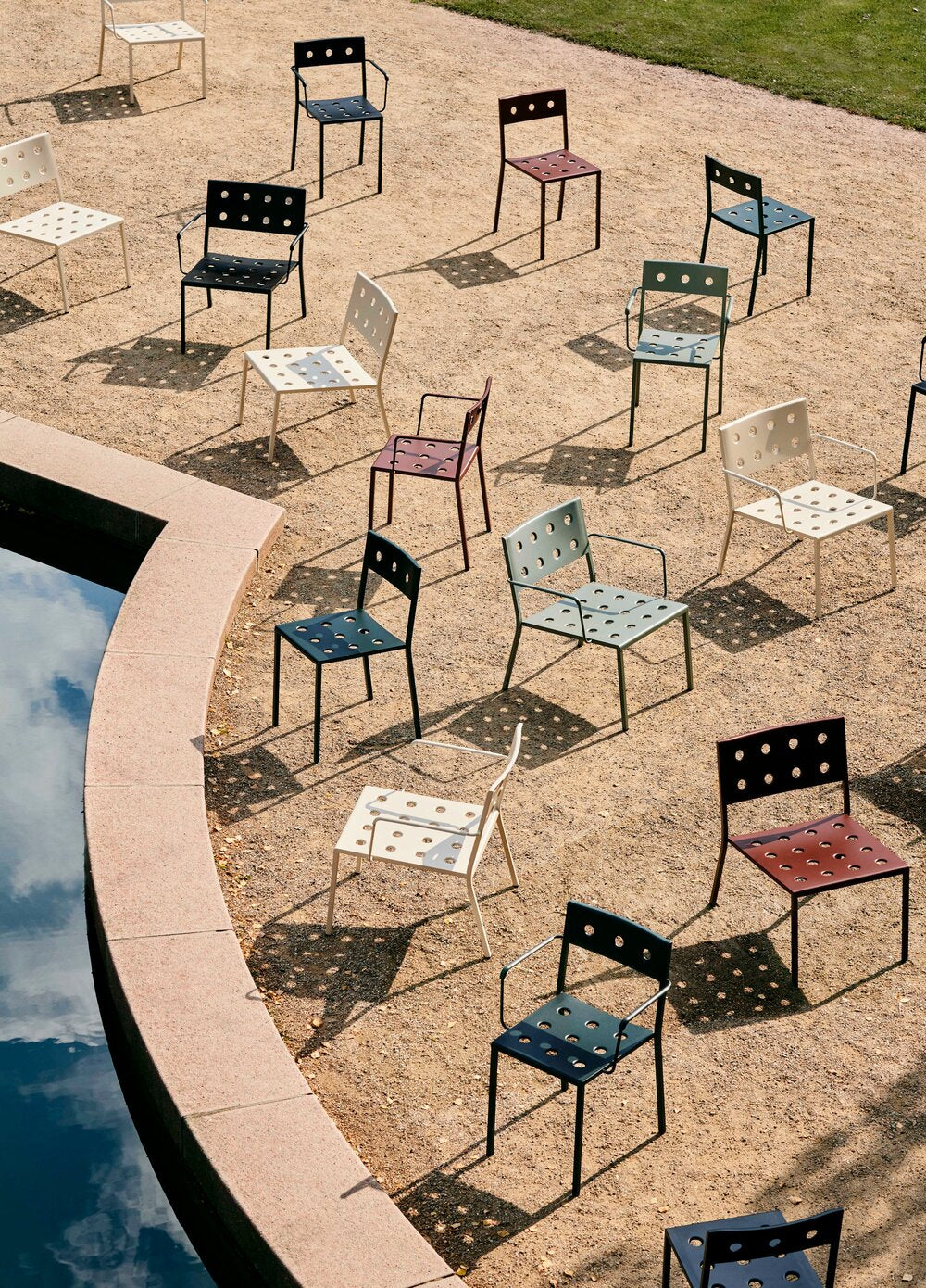 HAY  Balcony Lounge havestol - Chalk beige