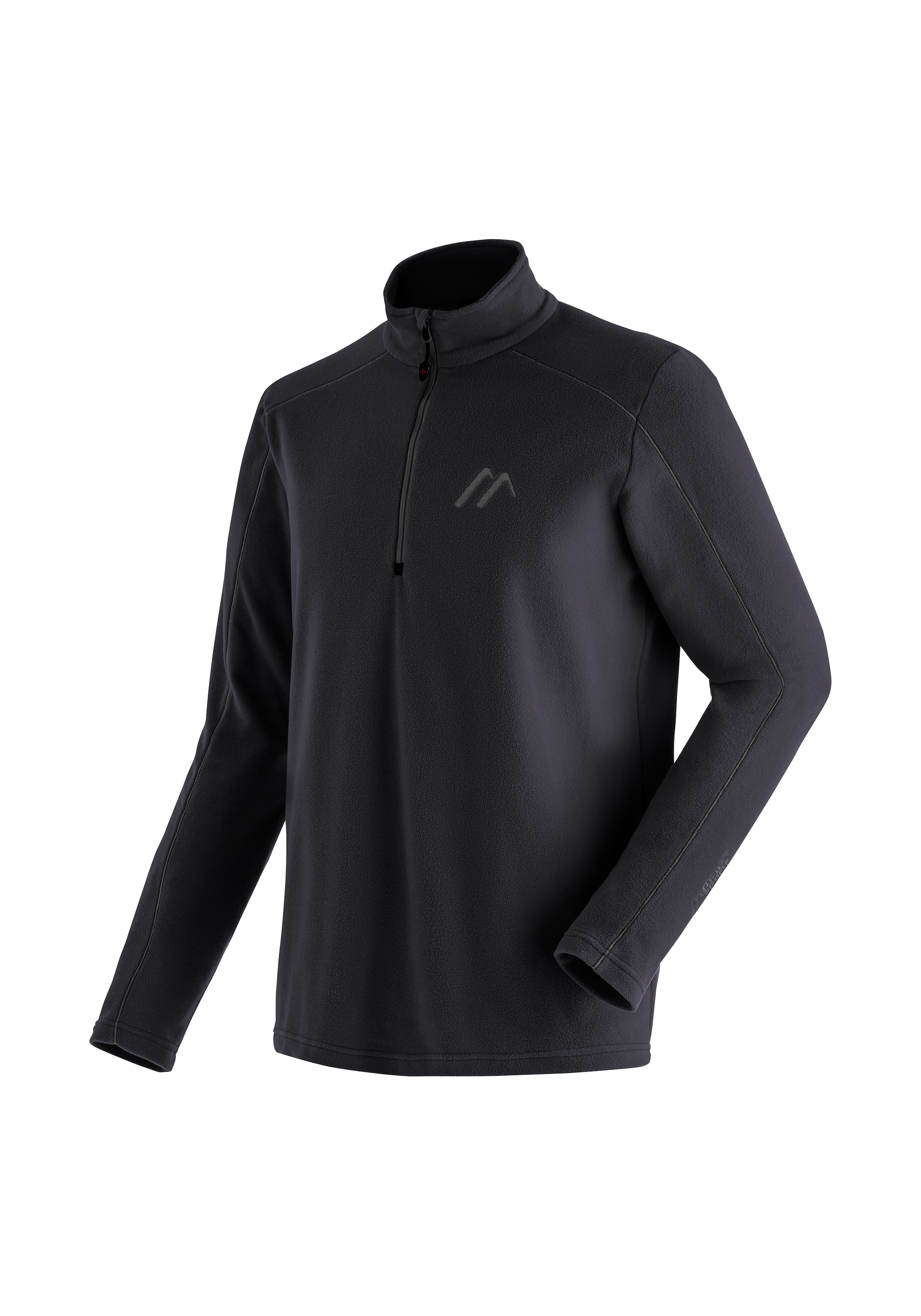 Maier Sports Fleecepullover »Dennis«, Herren Fleece, funktioneller Midlayer, Half-Zip, Regular Fit