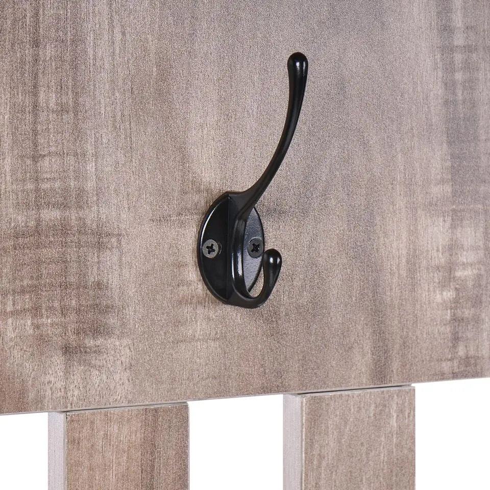 DENILIQUIM - Schoenenkast - Donkerbruin - Hout