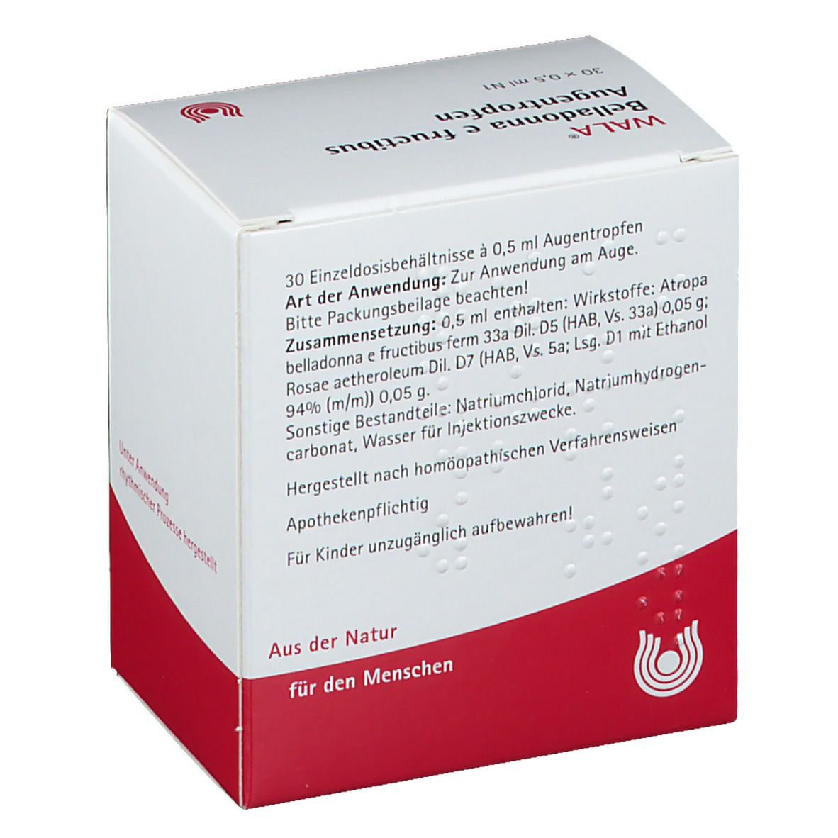 WALA® Belladonna E Fructibus Augentropfen