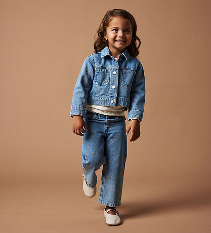 Name It Jeansjacke - NmfPiper - Light Blue Denim