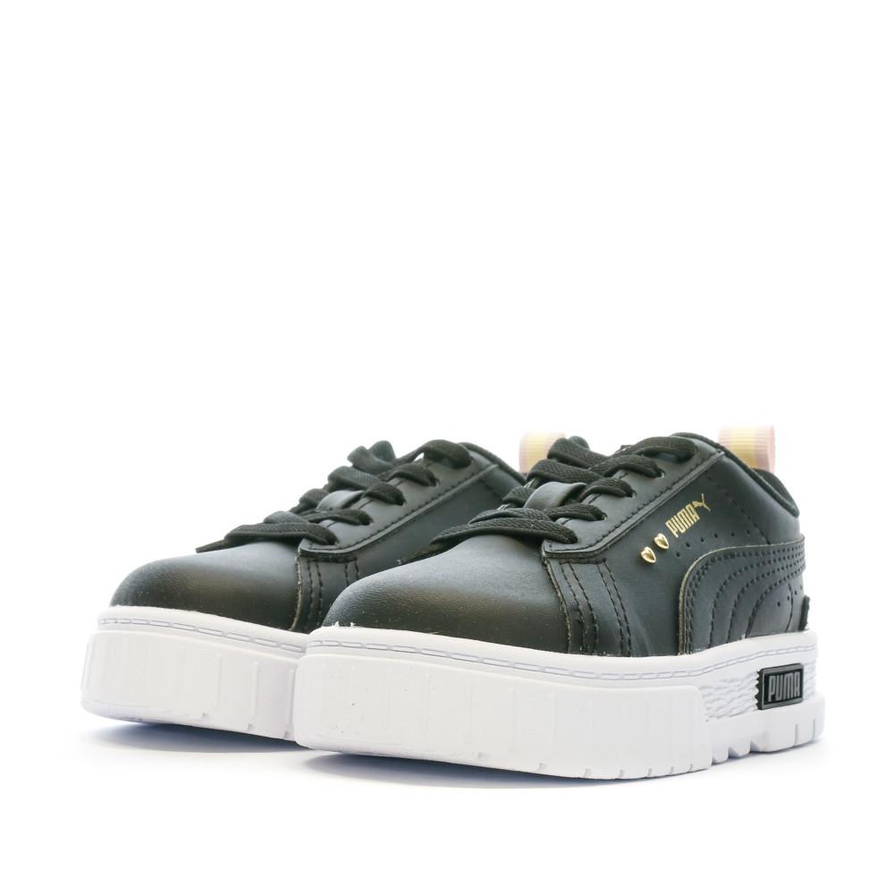 Puma Baskets Noir Enfant Puma Mayze Shiny
