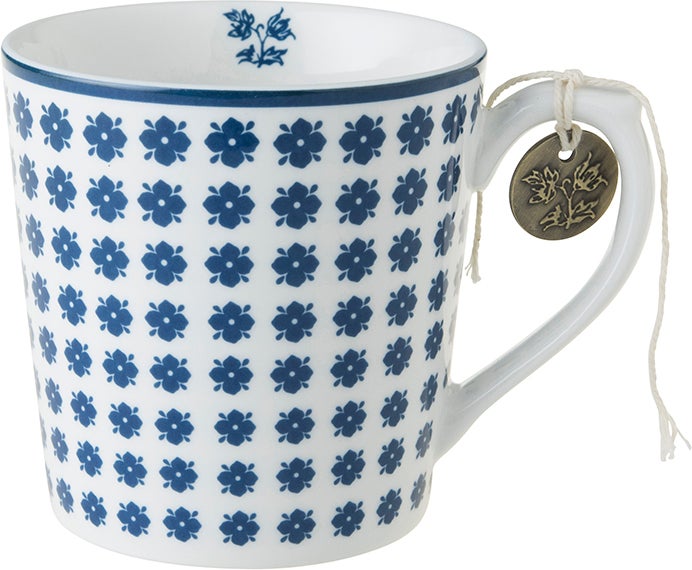 Laura Ashley mok Daisy blauw 0,35 L