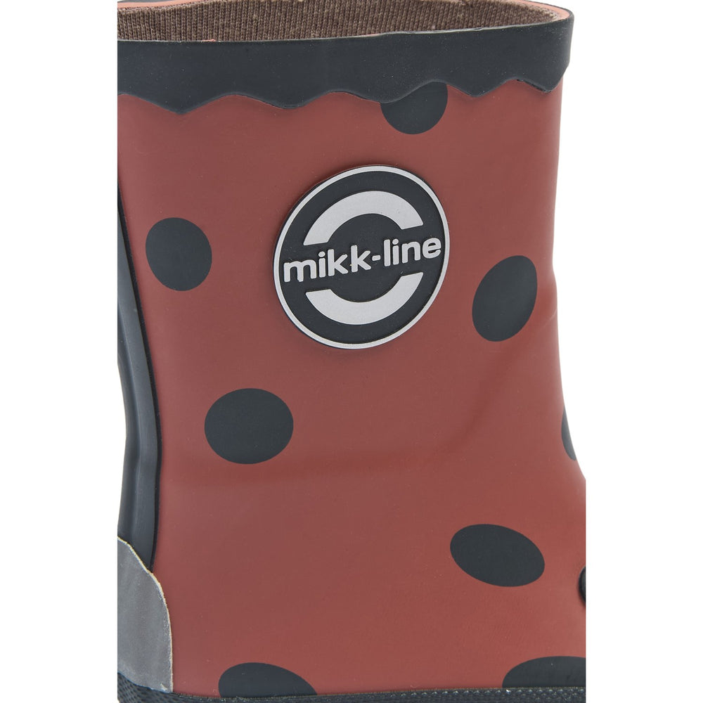 Køb Mikk-Line Henna Gummistøvler Ladybug Barefoot