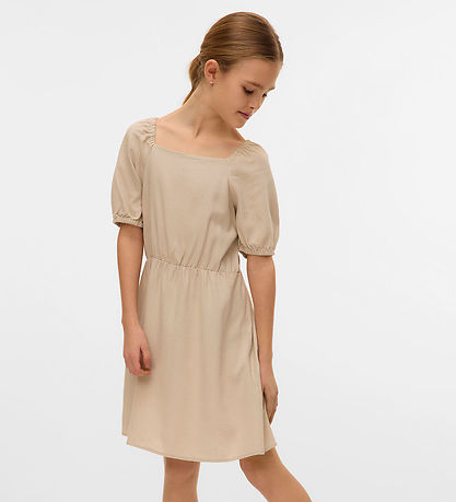Vero Moda Girl Kleid - VmMymilo - Silberstreifen