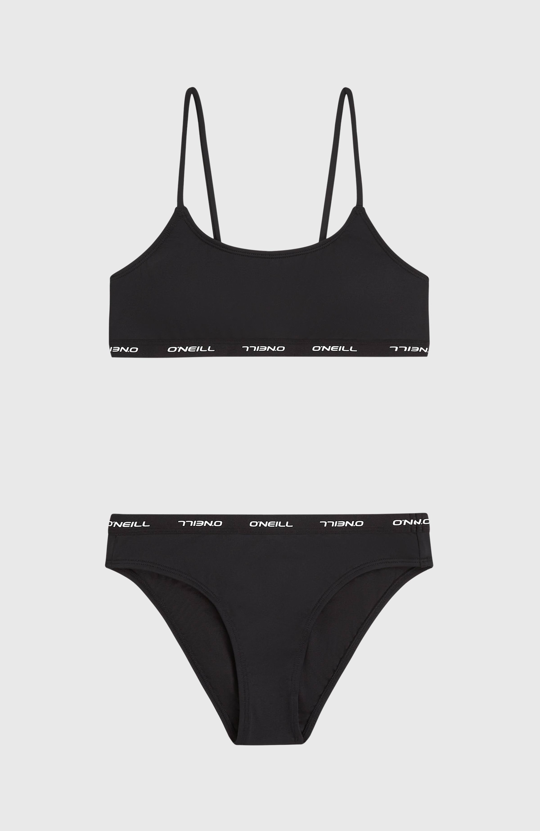 O'Neill Bandeau-Bikini »O'NEILL SPORT BIKINI SET« 2 Stk. Bralette-Oberteil, elastischer Bund mit Logostreifen, feste Träger