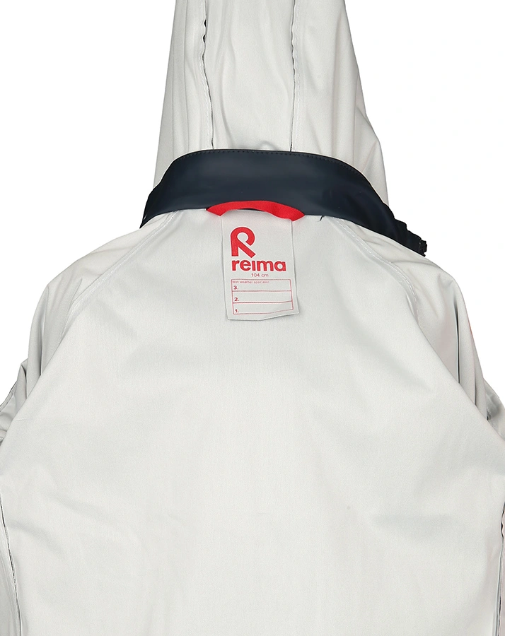 Regenjacke LAMPI mit abnehmbarer Kapuze in navy