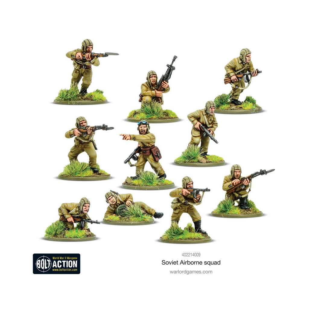 Bolt Action - Soviet Airborne Squad