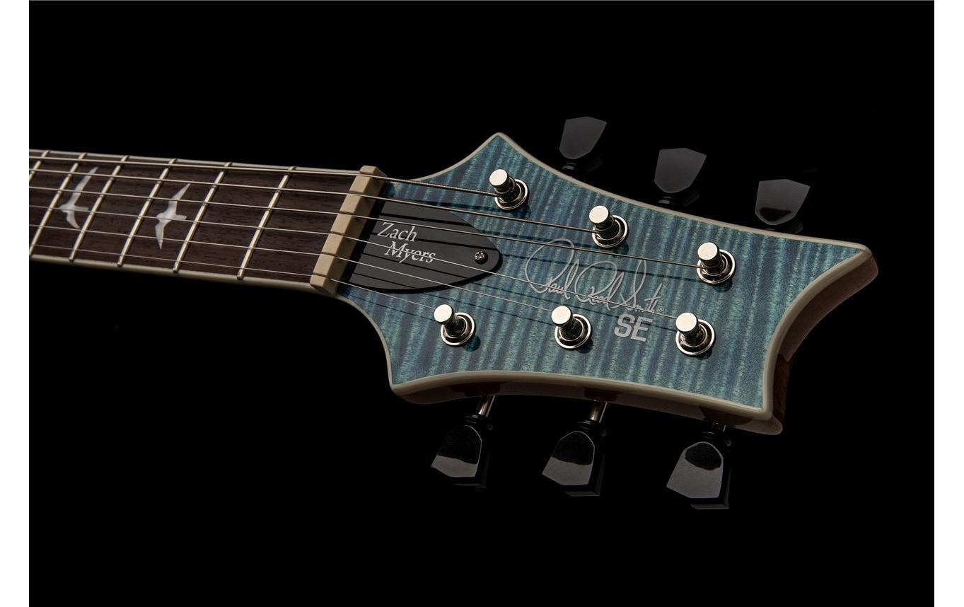 E-Gitarre SE Zach Myers – Myers Blue<br>Zach Myers Signature-Modell mit Violin Carving Decke
