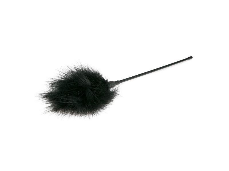 Easytoys Fetish Collection Tickler schwarz Feder-Kitzler für erotische Spiele