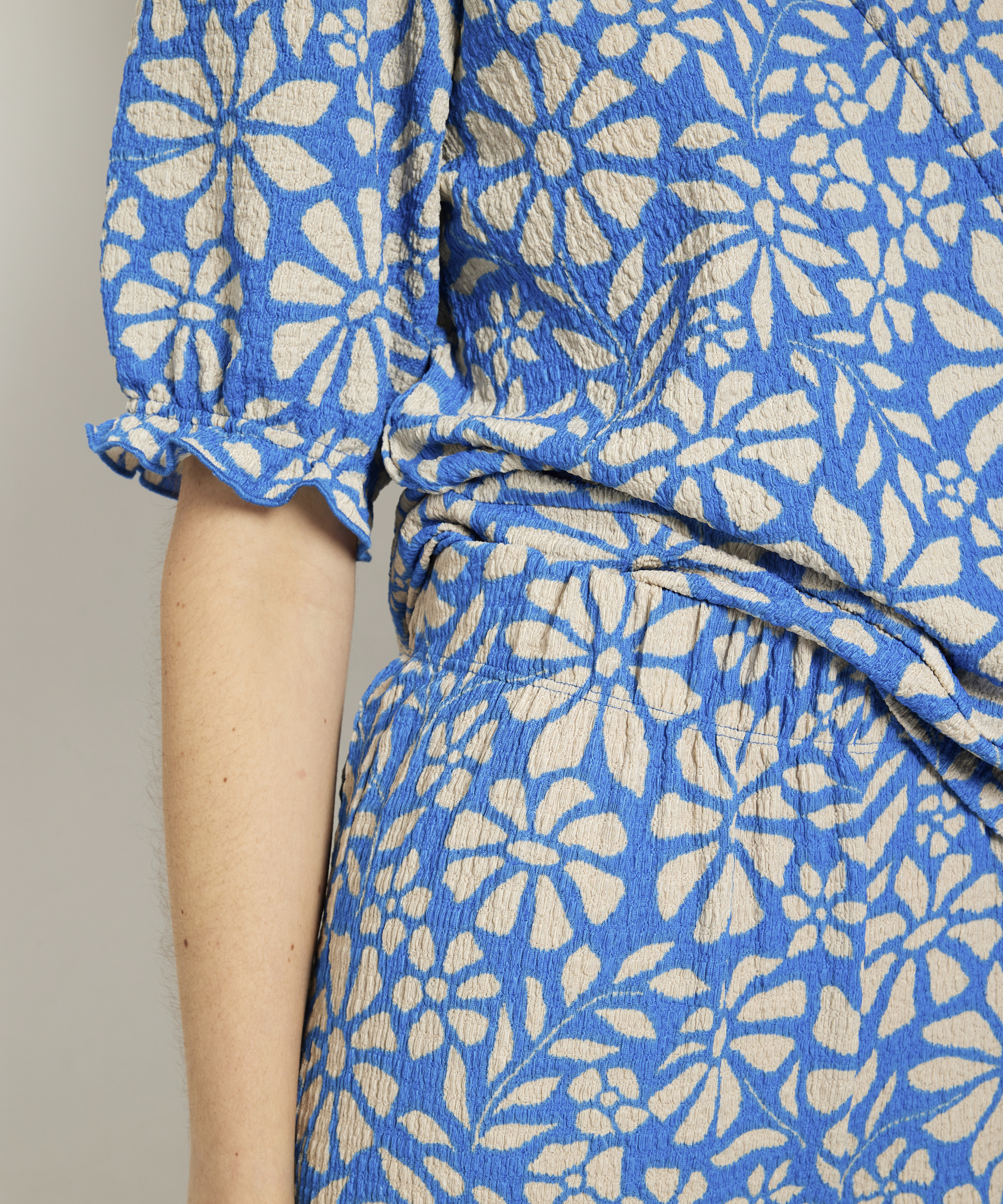 wide fit broek all-over print