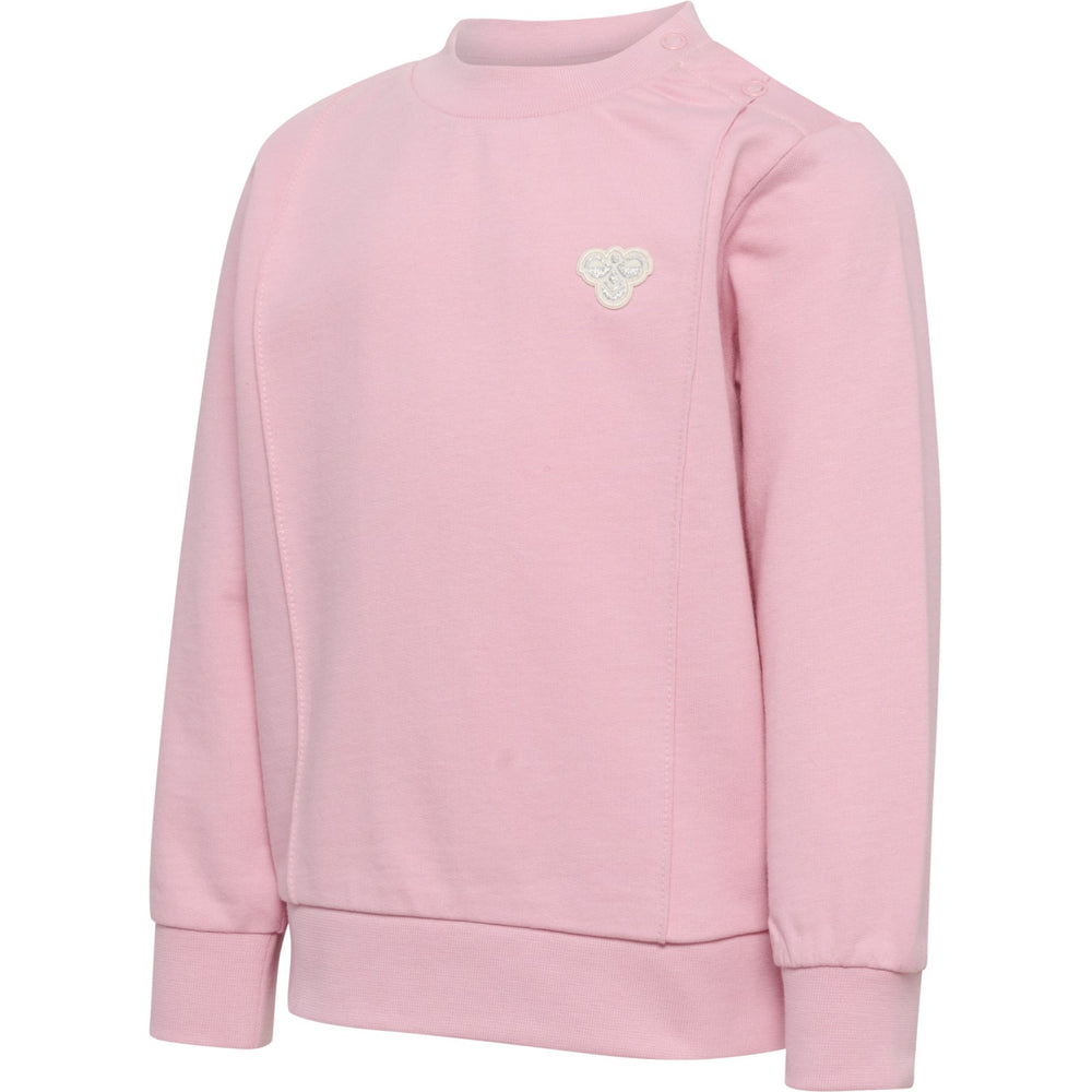Køb Hummel Pink Nectar Mini Reg Pintuck Sweatshirt