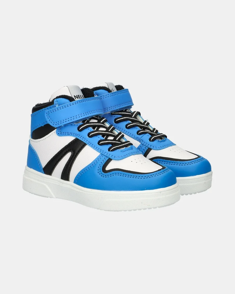 Nelson Kids Hoge sneakers  - blauw