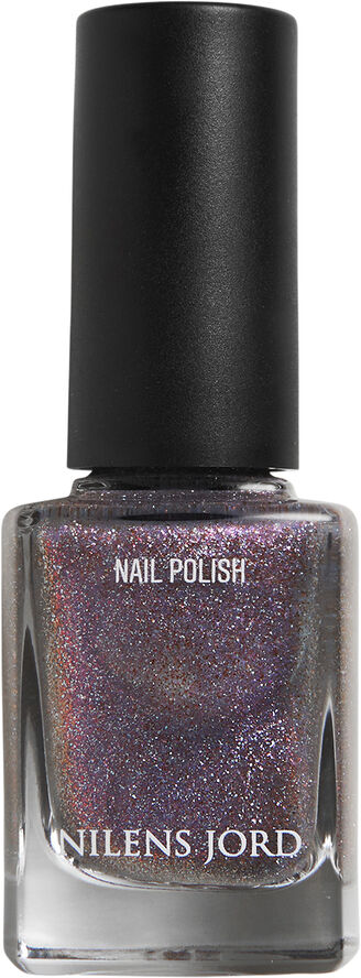 Nilens Jord Nail Polish Purple Glitter