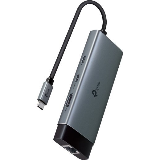 TP-Link UH6120C hub & concentrateur USB Type-C Gris