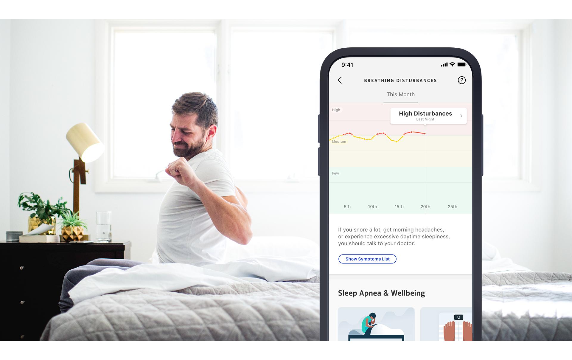 Schlafsensor Sleep Analyser WSM02<br>Schlaf-Tracker