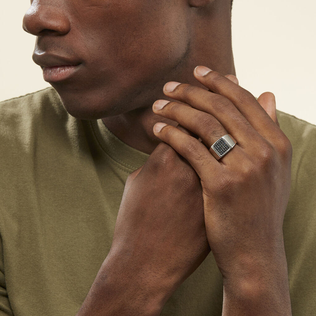 Bague Otylia Argent Blanc Oxyde De Zirconium