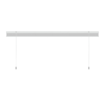 KARWEI enkel plisségordijn lichtdoorlatend wit (kleurnr. 6010) 180x180 cm (bxh)