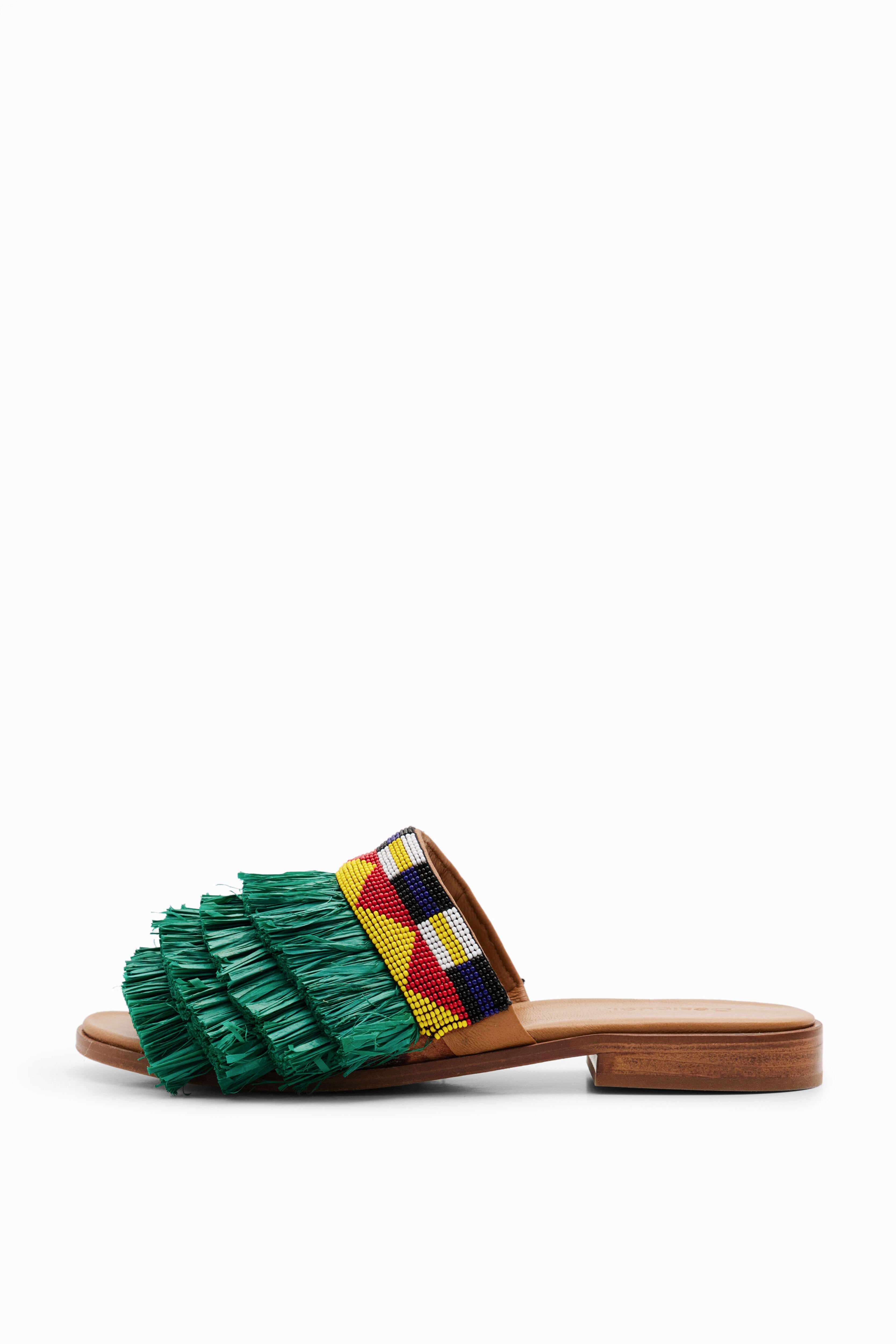 Sandales cuir Stella Jean
