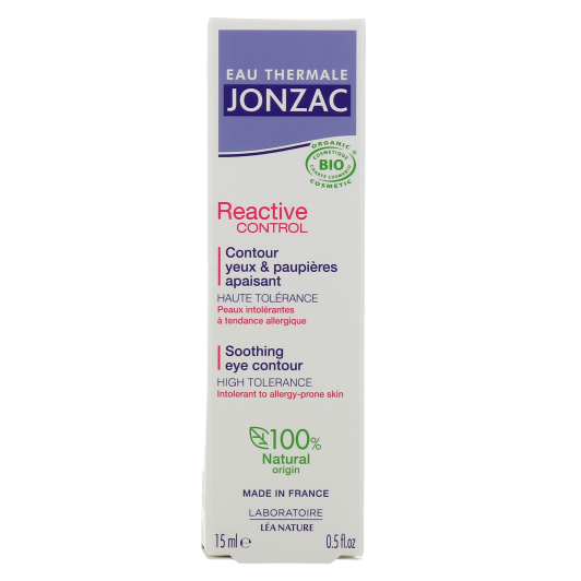 Jonzac Reactive Control contour des yeux apaisant - Peau intolérante