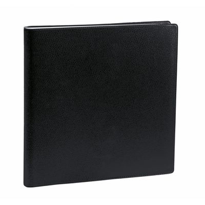 Agenda Impala Executif - 1 semaine sur 2 pages - 16 x 16 cm - noir - Quo Vadis