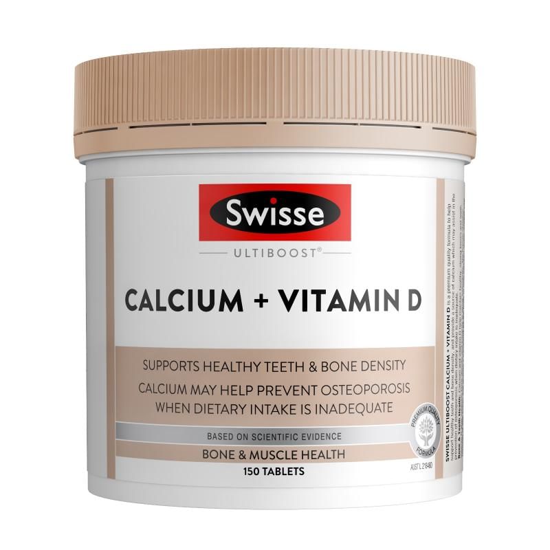 Swisse - Ultiboost Calcium + Vitamine D