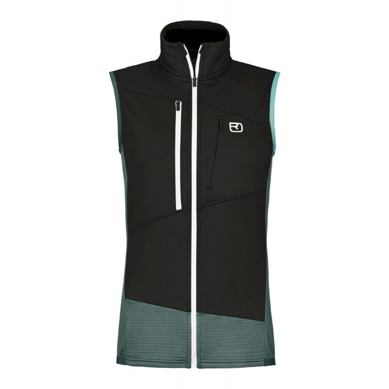 Fleece Grid Vest - Veste sans manches femme
