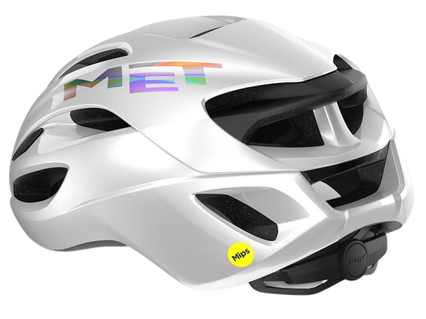 MET Road Rivale Mips Cykelhjelm, White