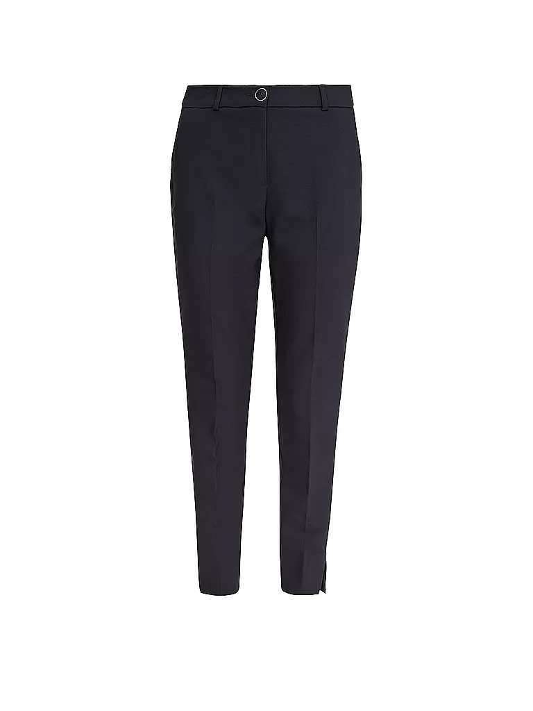 COMMA Hose Slim Fit 7/8 blau
