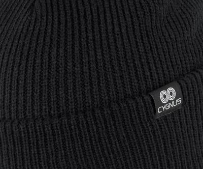 CygnusBeanie - schwarz