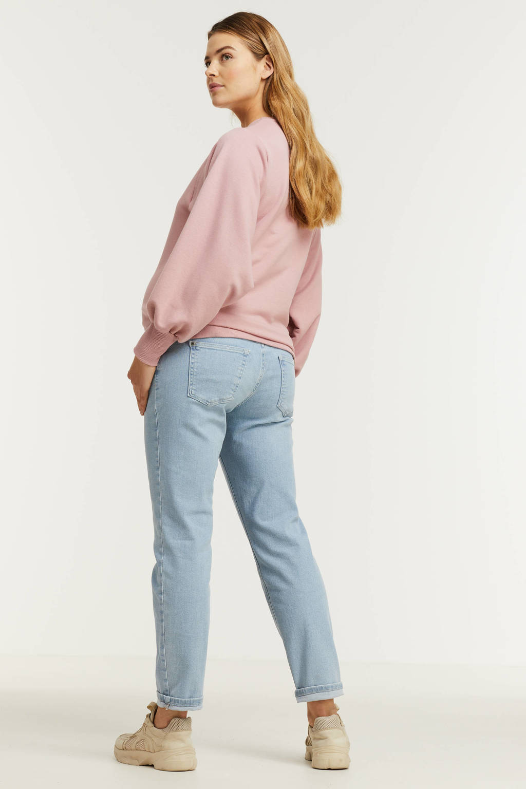 LOVE2WAIT mom zwangerschapsjeans Norah light wash