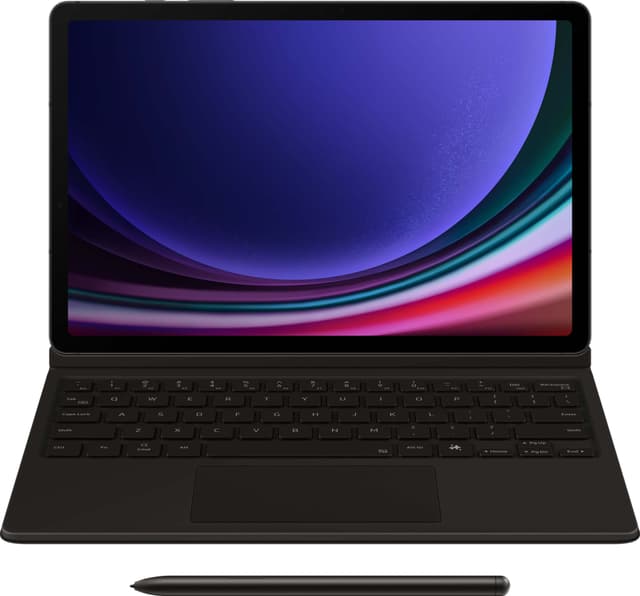 Samsung Galaxy Tab S9/S9 FE Tastaturetui (sort)