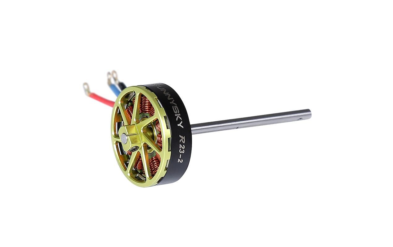 Hauptmotor Sunnysky R23-2, Gelb M1 EvoErsatzteil für OMP M1 Evo Heli
