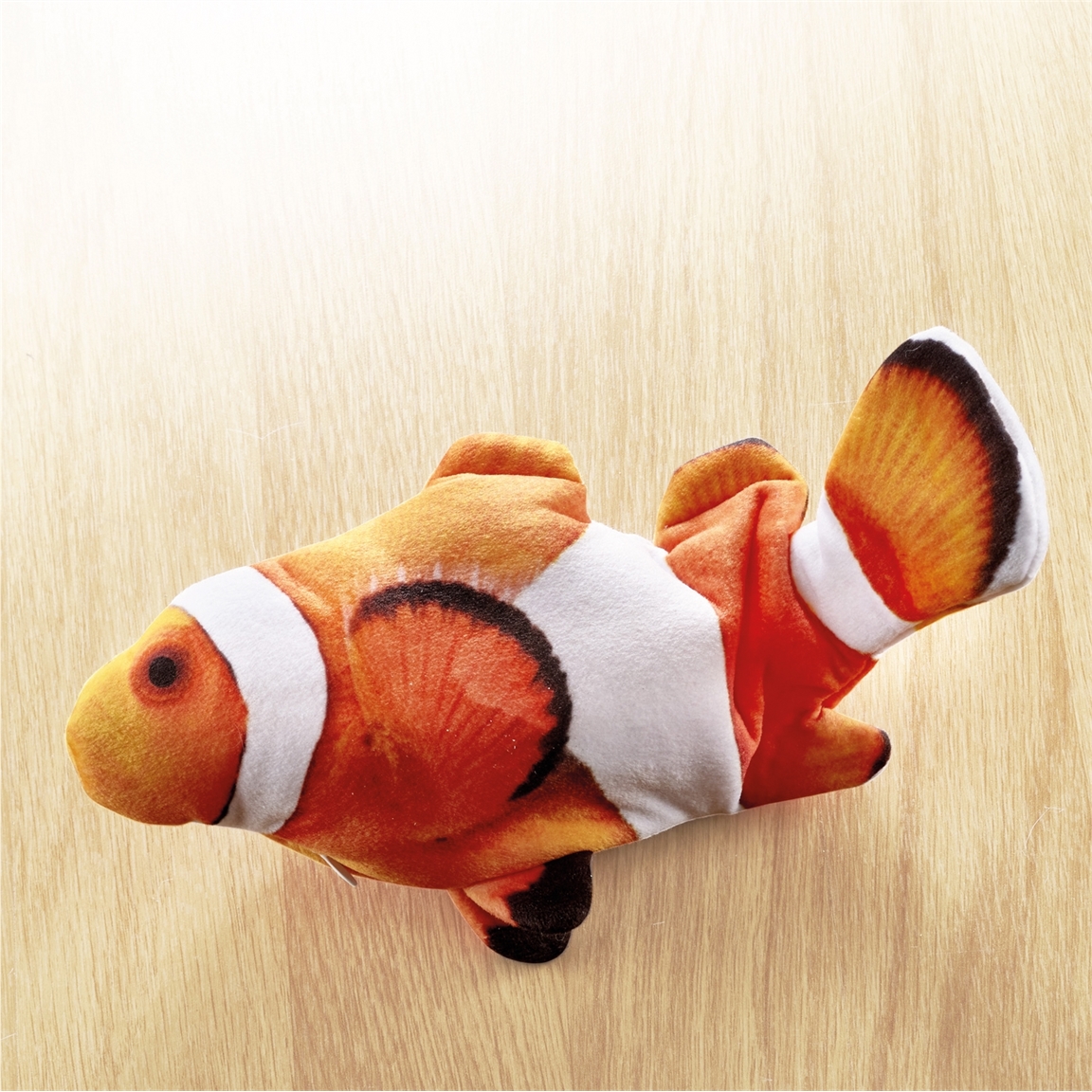 Poisson clown gigotant pour chat
