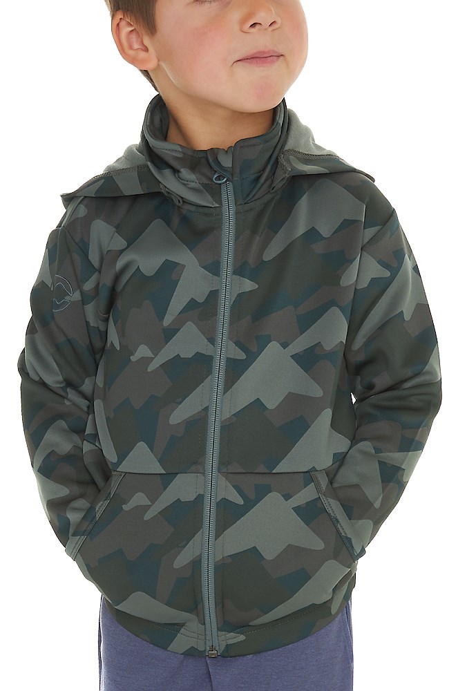 Stormberg Viknanes camo resirkulert hettejakke barn 1-7