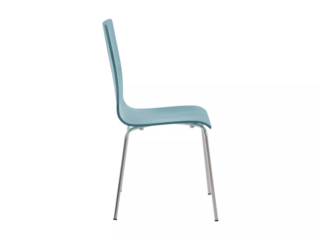Chaise de conférence - Bois - Bleu clair - Pepe