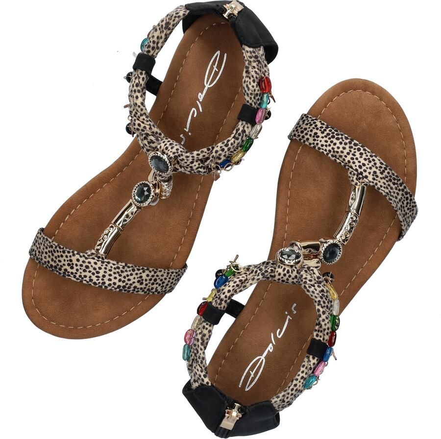 Dolcis sandalen zwart