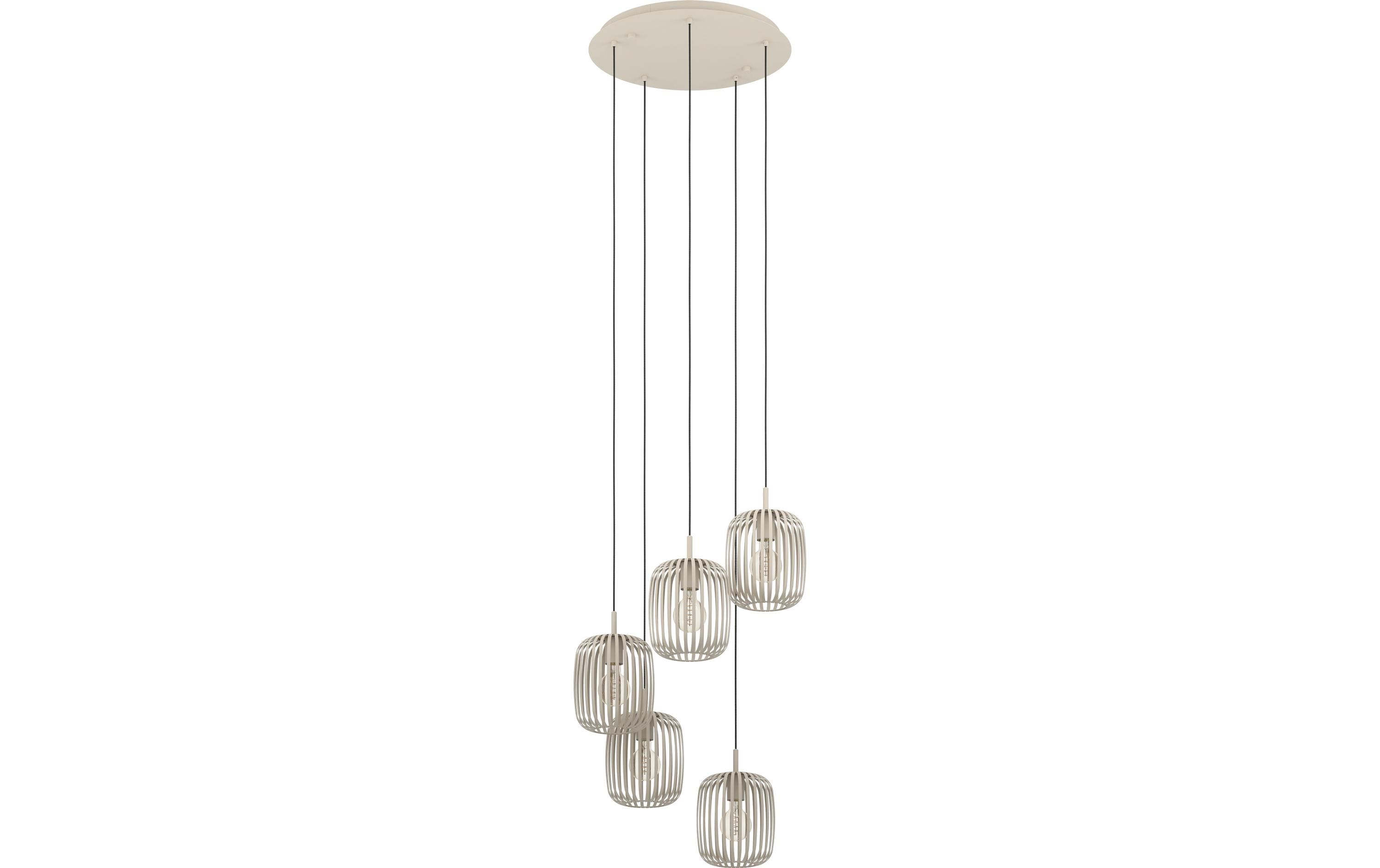Pendelleuchte ROMAZZINA beige exkl. E27 5x40W<br>Hängeleuchte