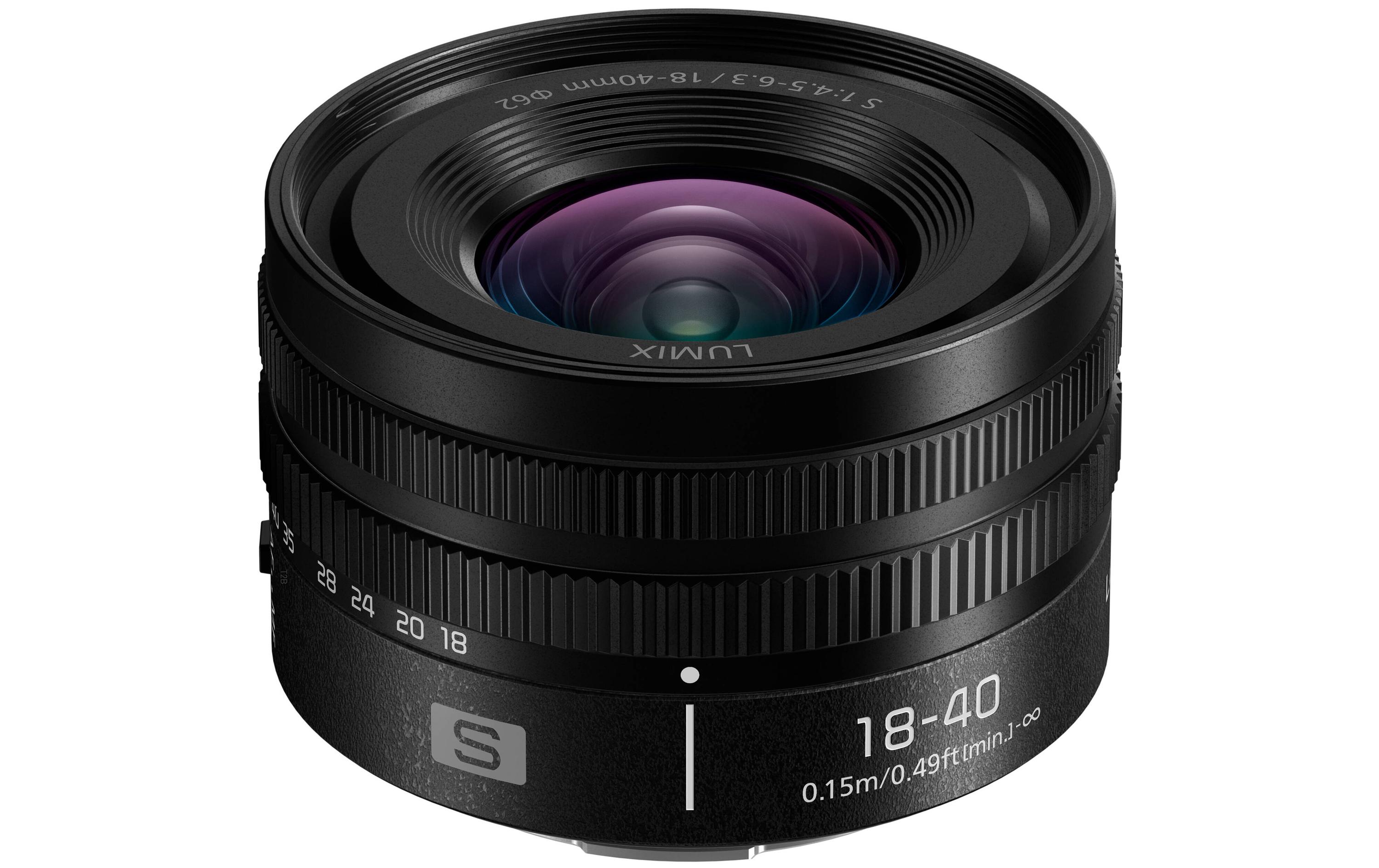 Zoomobjektiv LUMIX S 18-40mm F/4.5-6.3 L-Mount<br>Kompaktes Zoomobjektiv