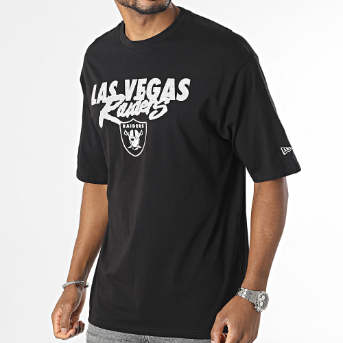 Tee Shirt NFL Script Las Vegas Raiders 60416466 Noir