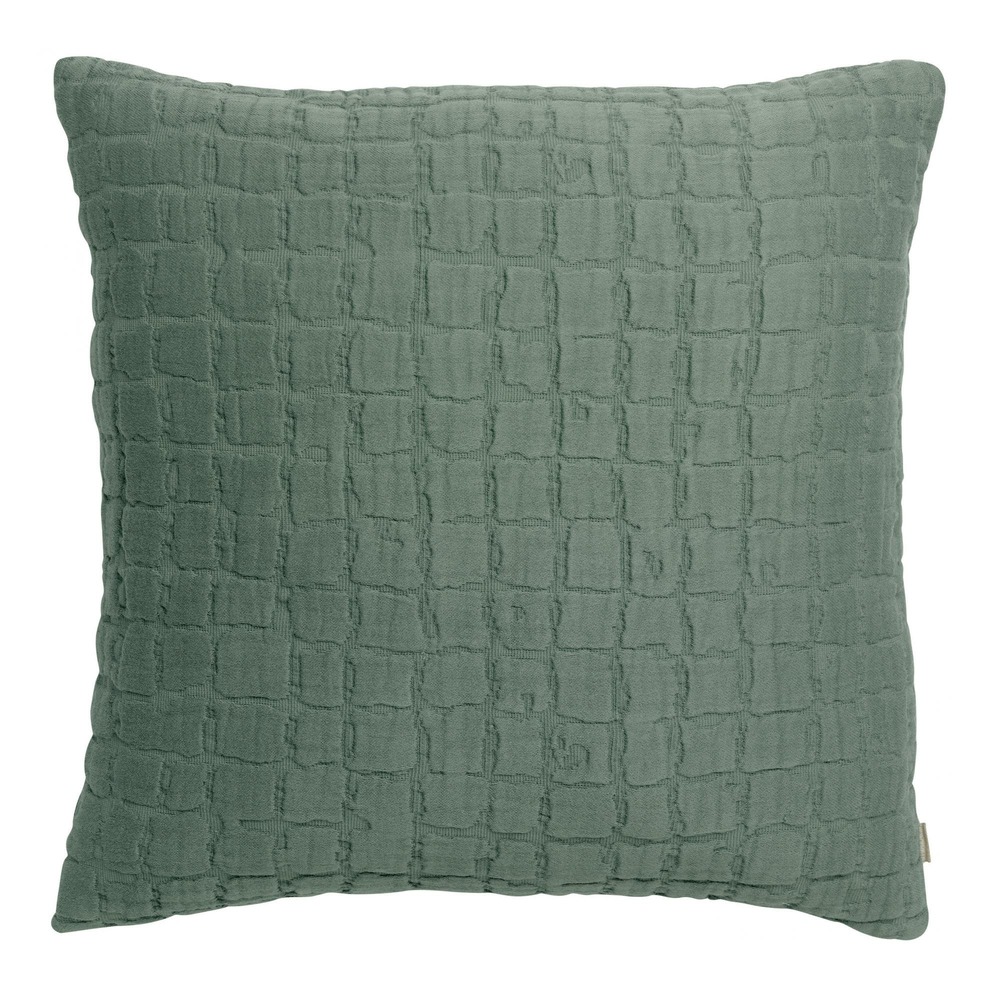 Coussin stonewashed swami thym 45 x 45 cm