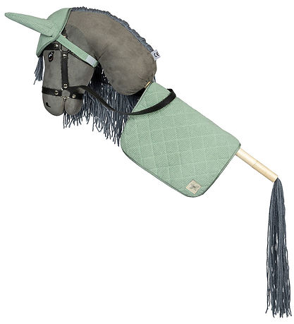 by ASTRUP Schabracke und Hütte für Stockpferde - Cord - Grün