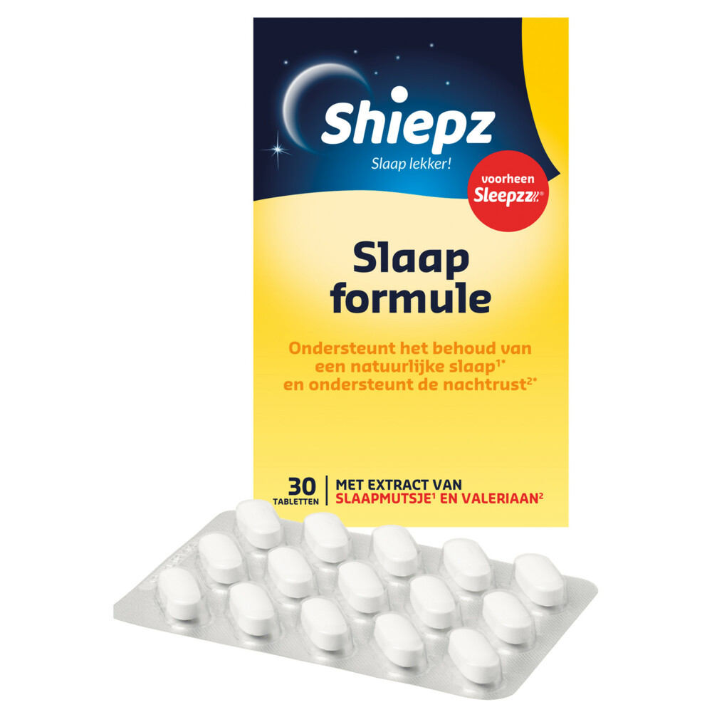 Shiepz Slaap Formule 30 tabletten