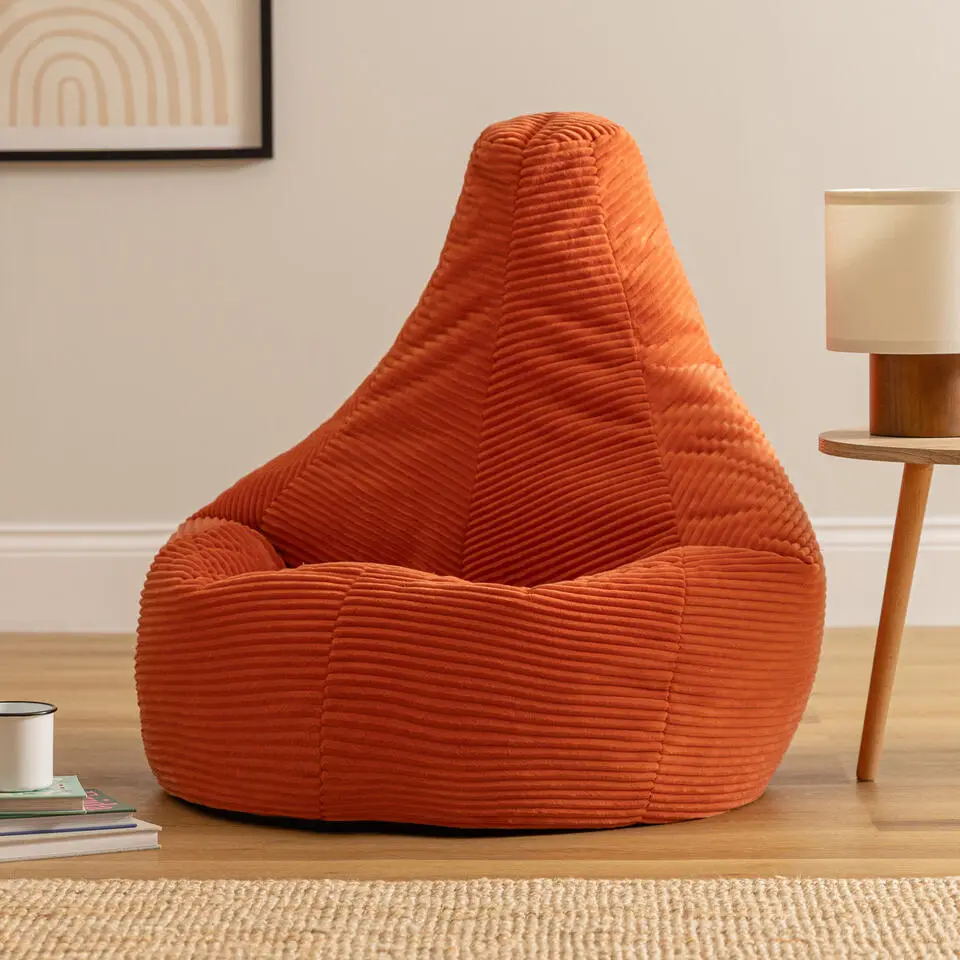 icon Zitzak Dalton - Corduroy Zitzak Volwassenen - Oranje