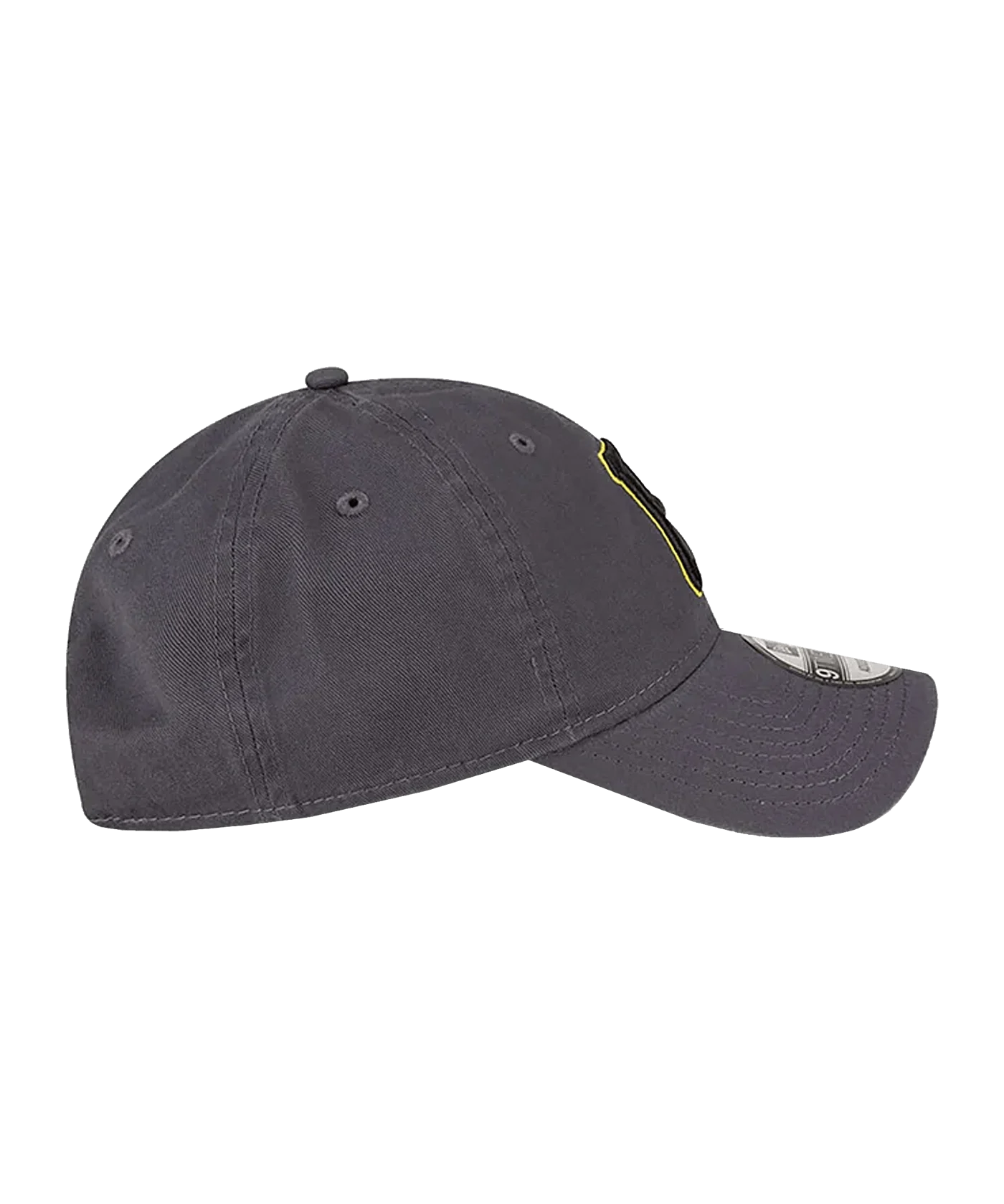 New Era Curved Cap Cap Grau