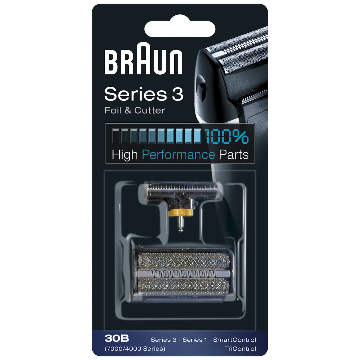 Braun Serie 3 folie- og kutteblokk 30B