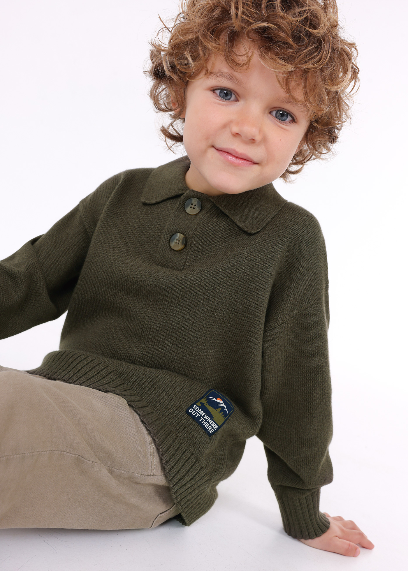 Camisa polo infantil
